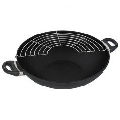 Swiss Diamond XD Induction 36cm Wok With Lid & Tempura Rack 10 Swiss Diamond XD Induction 36cm Wok With Lid & Tempura Rack -POTS & PANS Sales 2022 XD61136ic Swiss Diamond XD Induction 36cm Wok with Lid And Tempura Rack 2